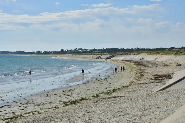 Sarzeau Penvins Francia Giugno 2021 Spiaggia — Foto Stock