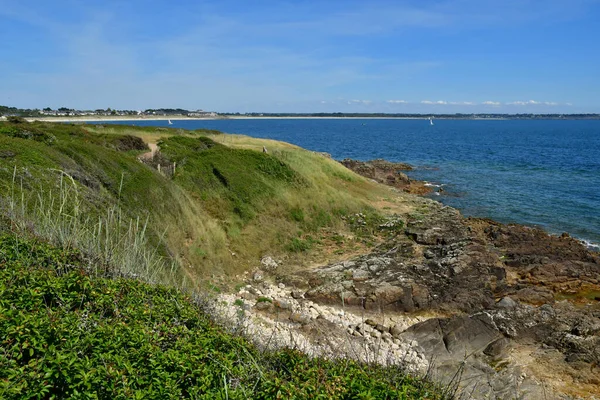 Arzon Frankrike Juni 2021 Port Crouesty Kusten — Stockfoto