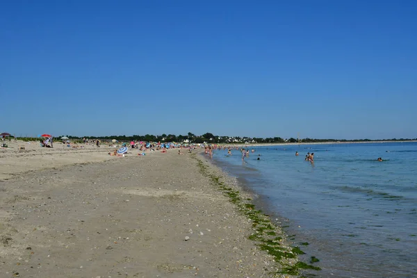Sarzeau Francia Giugno 2021 Spiaggia Suscinio — Foto Stock