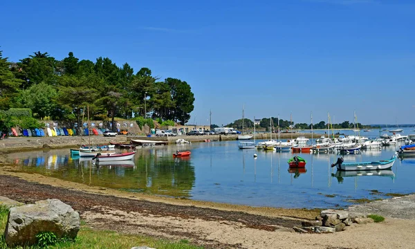 Sarzeau Francja Czerwiec 2021 Port Logeo — Zdjęcie stockowe