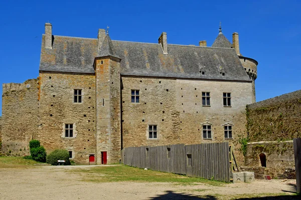 Sarzeau Frankrike Juni 2021 Suscinio Slott Byggdes Talet Bretagne Hertigarna — Stockfoto