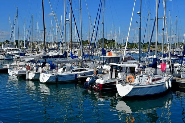 Arzon France June 2021 Port Crouppess — 스톡 사진