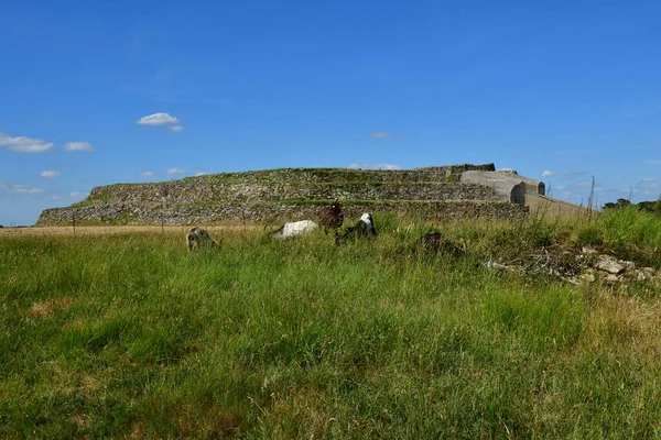 Arzon France June 2021 Petit Mont Cairn Port Crouppess — 스톡 사진