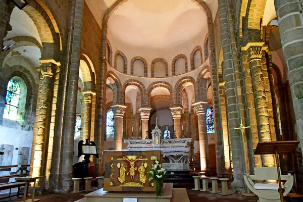 Saint Gildas Rhuys France June 2021 Saint Gildas Abbey — Stock Photo, Image