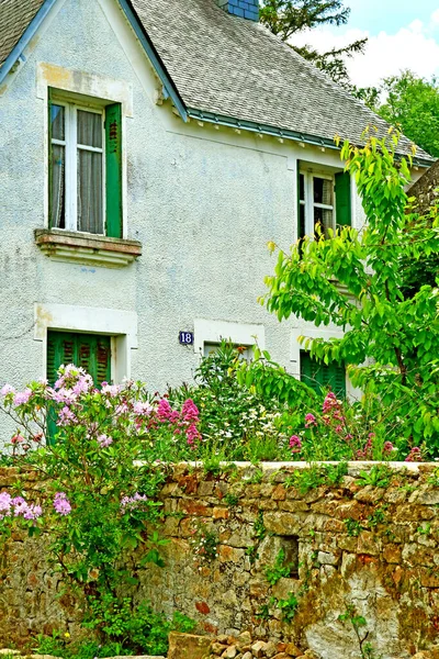 2021年6月6日フランス アルソン ペンの古い家 Loc Path — ストック写真