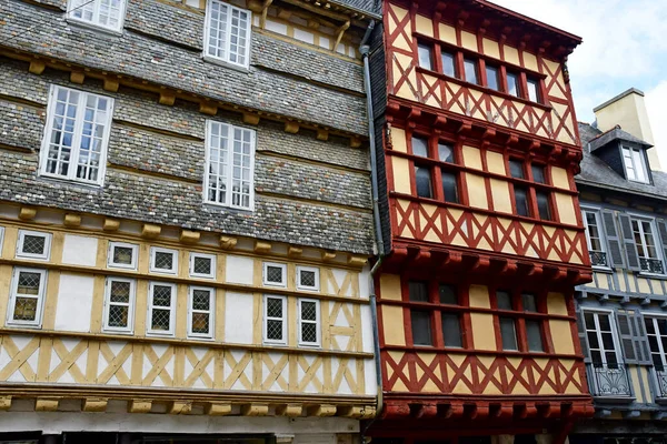 Quimper Francia Maggio 2021 Pittoresco Centro Storico — Foto Stock