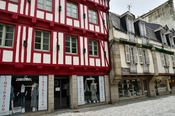 Quimper France Mai 2021 Centre Historique Pittoresque — Photo