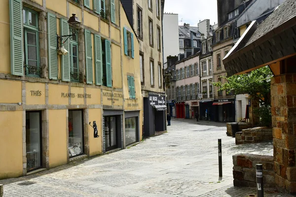 Quimper France May 2021 Picturesque Old City Centre — Stock Photo, Image