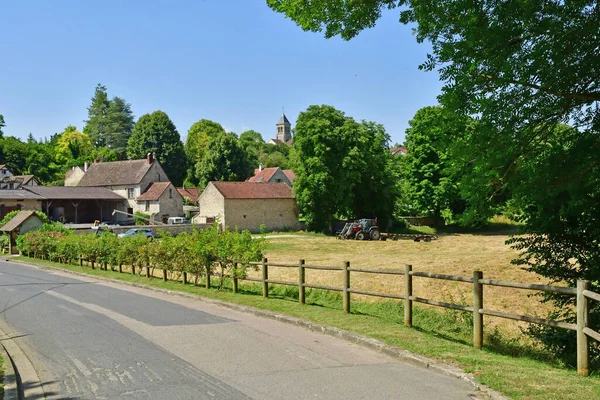 Montchauvet France July 2021 Picturesque Village — 图库照片