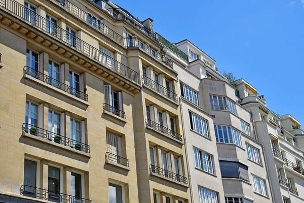 Paris França Julho 2021 Rue Passy Décimo Sexto Arrondissement — Fotografia de Stock