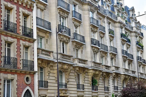 Paris France July 2021 Rue Raynouard 16Th Arrondissement — Stock Photo, Image
