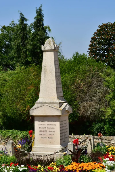 Tacoignieres Frankrijk Juli 2021 Het Oorlogsmonument — Stockfoto