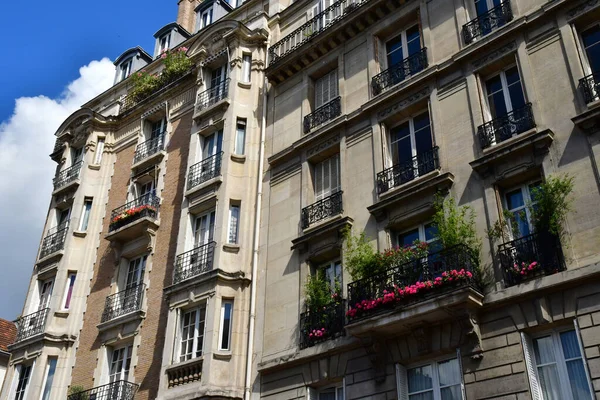 Paris France July 2021 Rue Passy 16Th Arrondissement — Stock Photo, Image