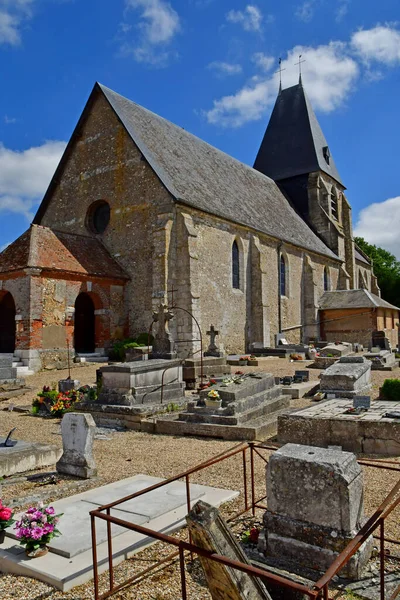 Fresne Archeveque Frankrijk Juni 2021 Kerk Saint Martin — Stockfoto