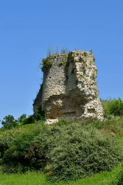 Montchauvet Francja Lipca 2021 Ruiny Zachować Malowniczej Miejscowości — Zdjęcie stockowe