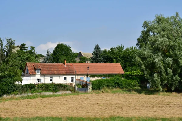 Authevernes Francie Srpen 2021 Malebná Vesnice — Stock fotografie