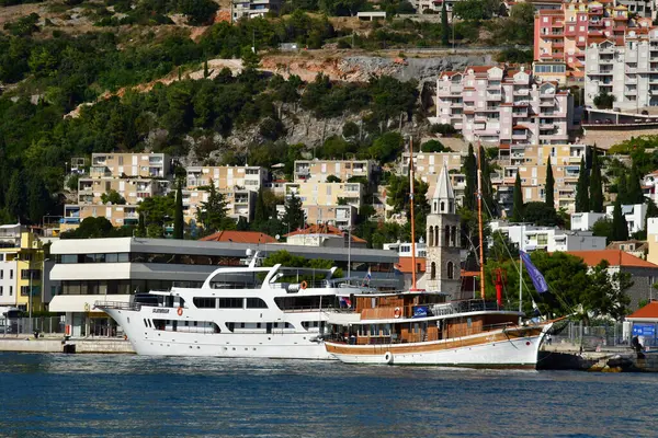 Dubrovnik Kroatien September 2021 Der Neue Hafen — Stockfoto