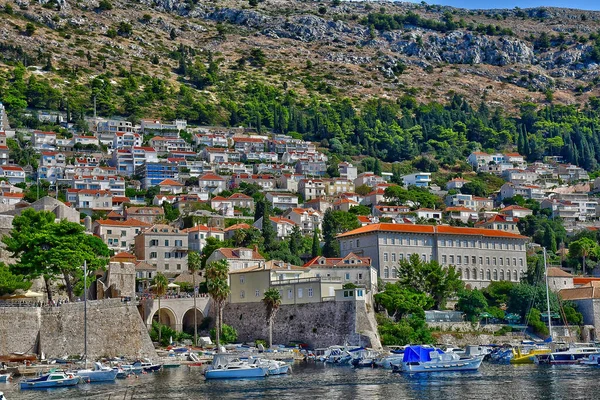 Dubrovník Chorvatsko Září 2021 Malebné Staré Město — Stock fotografie