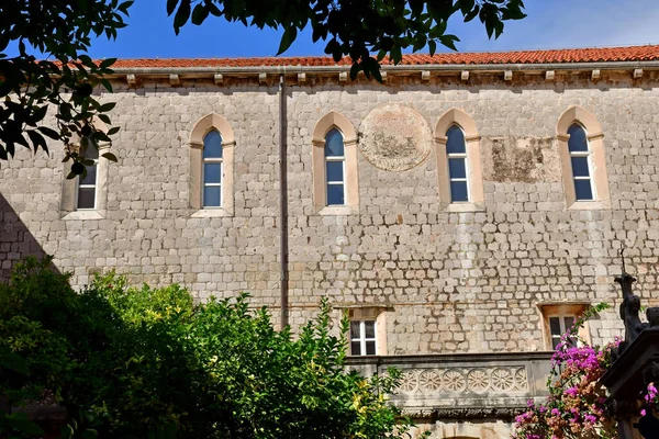 Dubrovnik Croácia Setembro 2021 Pitoresco Museu Mosteiro Dominicano — Fotografia de Stock