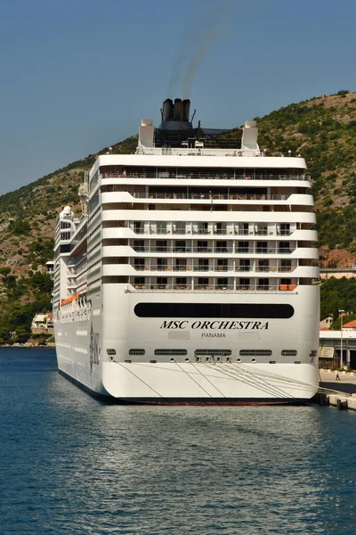 Dubrovnik Kroatien September 2021 Ein Linienschiff Der Adria — Stockfoto