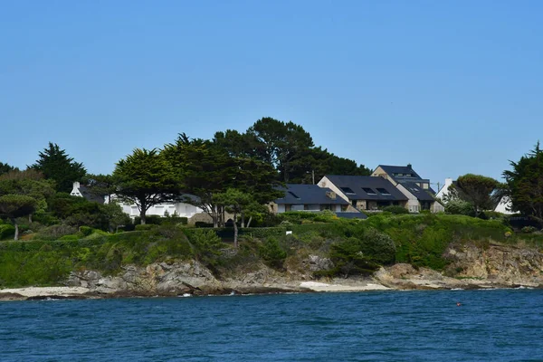 Arzon Frankrijk Juni 2021 Het Dorp Port Navalo — Stockfoto