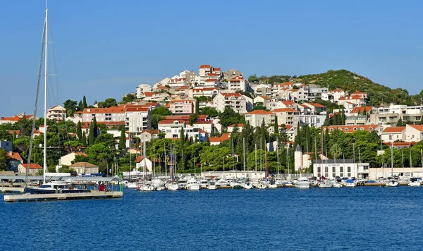 Dubrovnik Kroatien September 2021 Den Nya Hamnen — Stockfoto