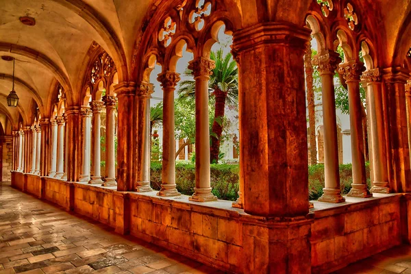 Dubrovnik Croatia September 2021 Picturesque Dominican Monastery Museum — Stock Photo, Image