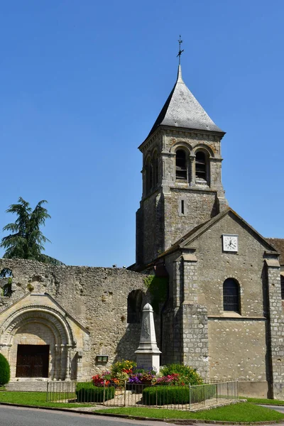 Montchauvet Francia Julio 2021 Iglesia Santa María Magdalena — Foto de Stock