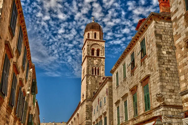 Dubrovnik Croacia Septiembre 2021 Calle Principal Placa Pintoresca Ciudad Vieja —  Fotos de Stock