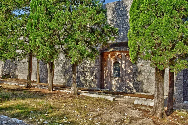 Mljet Adası Hırvatistan Eylül 2021 Benedictine Manastırı — Stok fotoğraf