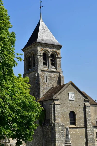 Montchauvet Frankreich Juli 2021 Kirche Der Heiligen Marie Madeleine — Stockfoto