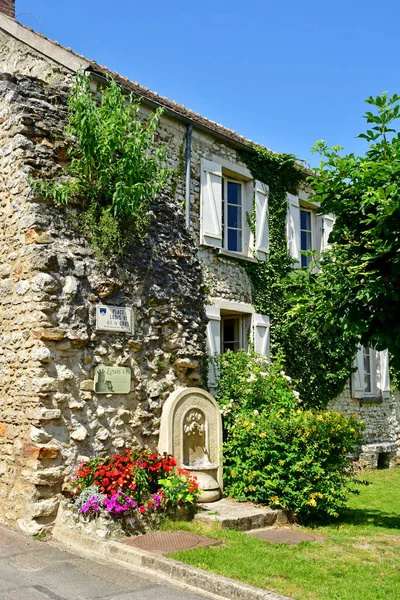 Montchauvet Frankreich Juli 2021 Das Malerische Dorf — Stockfoto