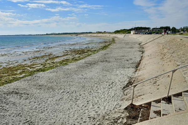 Sarzeau Penvins Frankrike Juni 2021 Stranden — Stockfoto