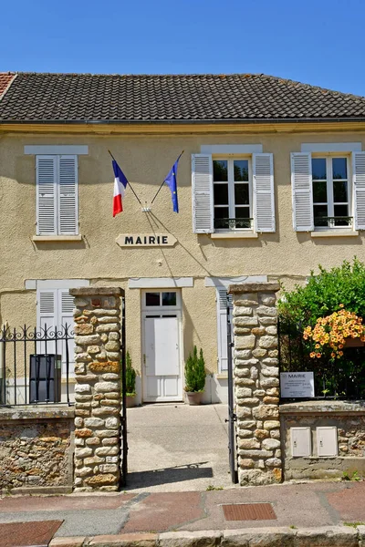 Villiers Mahieux France July 2021 School City Hall — Stock Photo, Image