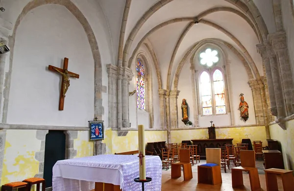 Benodet France May 2021 Saint Thomas Becket Church — Stock Photo, Image