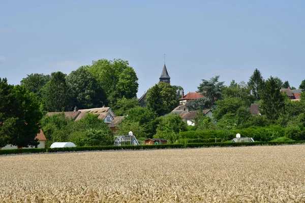 Authevernes Frankreich August 2021 Das Malerische Dorf — Stockfoto