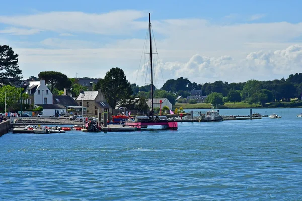 Baden Francia Junio 2021 Port Blanc Golfo Morbihan — Foto de Stock