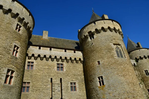 Sarzeau Frankreich Juni 2021 Schloss Suscinio Erbaut Jahrhundert Von Den — Stockfoto