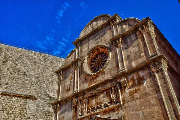 Dubrovnik Croácia Setembro 2021 Igreja São Salvador — Fotografia de Stock