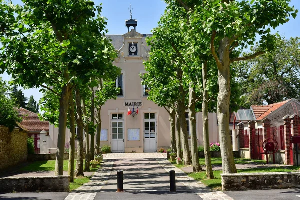 Orvilliers France July 2021 Picturesque City Hall — Stock Photo, Image