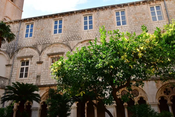 Dubrovnik Kroatië September 2021 Het Pittoreske Dominicaanse Kloostermuseum — Stockfoto