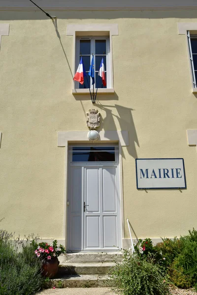 Montchauvet France July 2021 City Hall — Stock Photo, Image