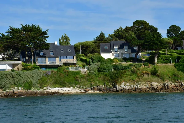 Arzon Francie Červen 2021 Vesnice Port Navalo — Stock fotografie