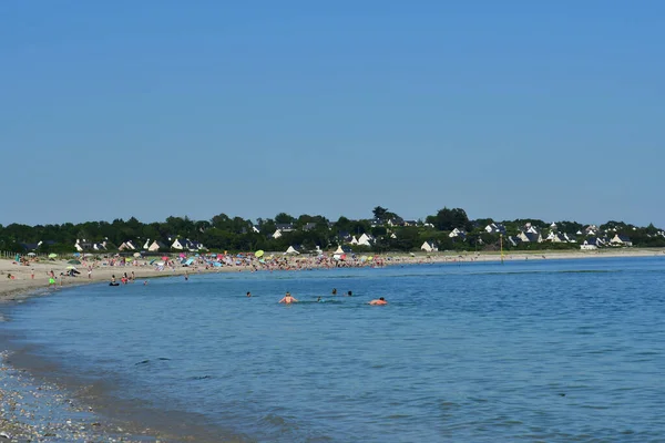 Sarzeau Frankreich Juni 2021 Der Strand Von Suscinio — Stockfoto