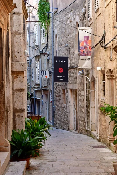 Korcula September 2021 여름의 그림같은 — 스톡 사진