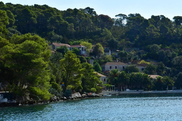 Mljet Adası Hırvatistan Eylül 2021 Yazın Pitoresk Ada — Stok fotoğraf