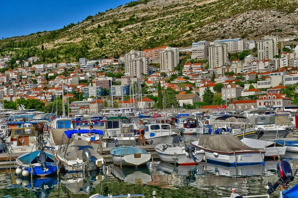 Dubrovnik Croatie Septembre 2021 Nouveau Port — Photo