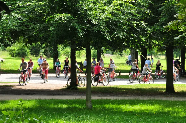 Francja, marie antoinette nieruchomości w parc versailles PA — Zdjęcie stockowe