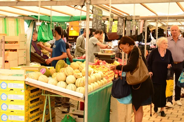 Fransa, saint germain en laye pitoresk kenti — Stok fotoğraf