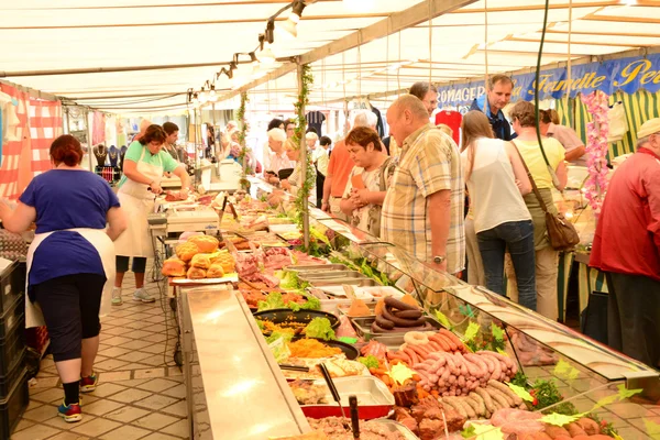 Franciaország, a festői szépségű városban saint germain en-laye — Stock Fotó